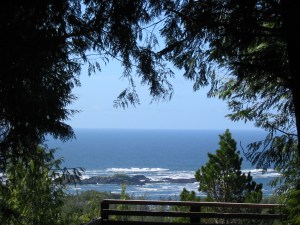 “Storm-watching” at Tofino.