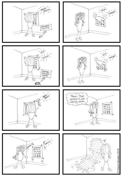 nailed cartoon small